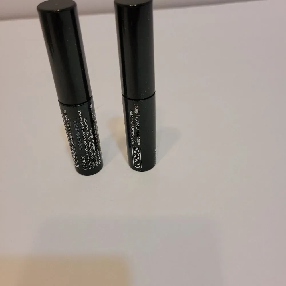 Clinique High Impact Mascara GWP Size‎ .14 Oz. Shade 01 Black, set of 2